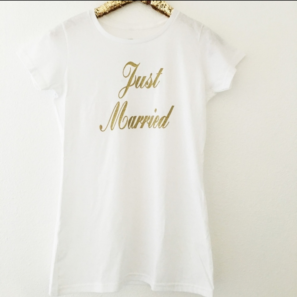 Just Married Tee